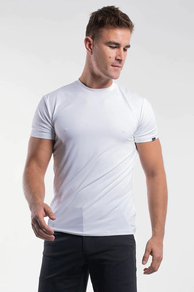 Havok Short Sleeve - White - photo from front in focus #color_white
