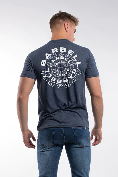 Hypnotic Tee - Navy - photo from back #color_navy