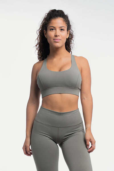 Luna Sports Bra - Rifle - photo from front #color_rifle