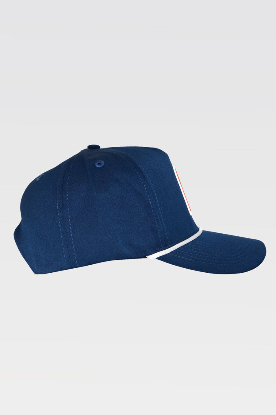 Barbell Range Hat - Navy - photo from side #color_navy