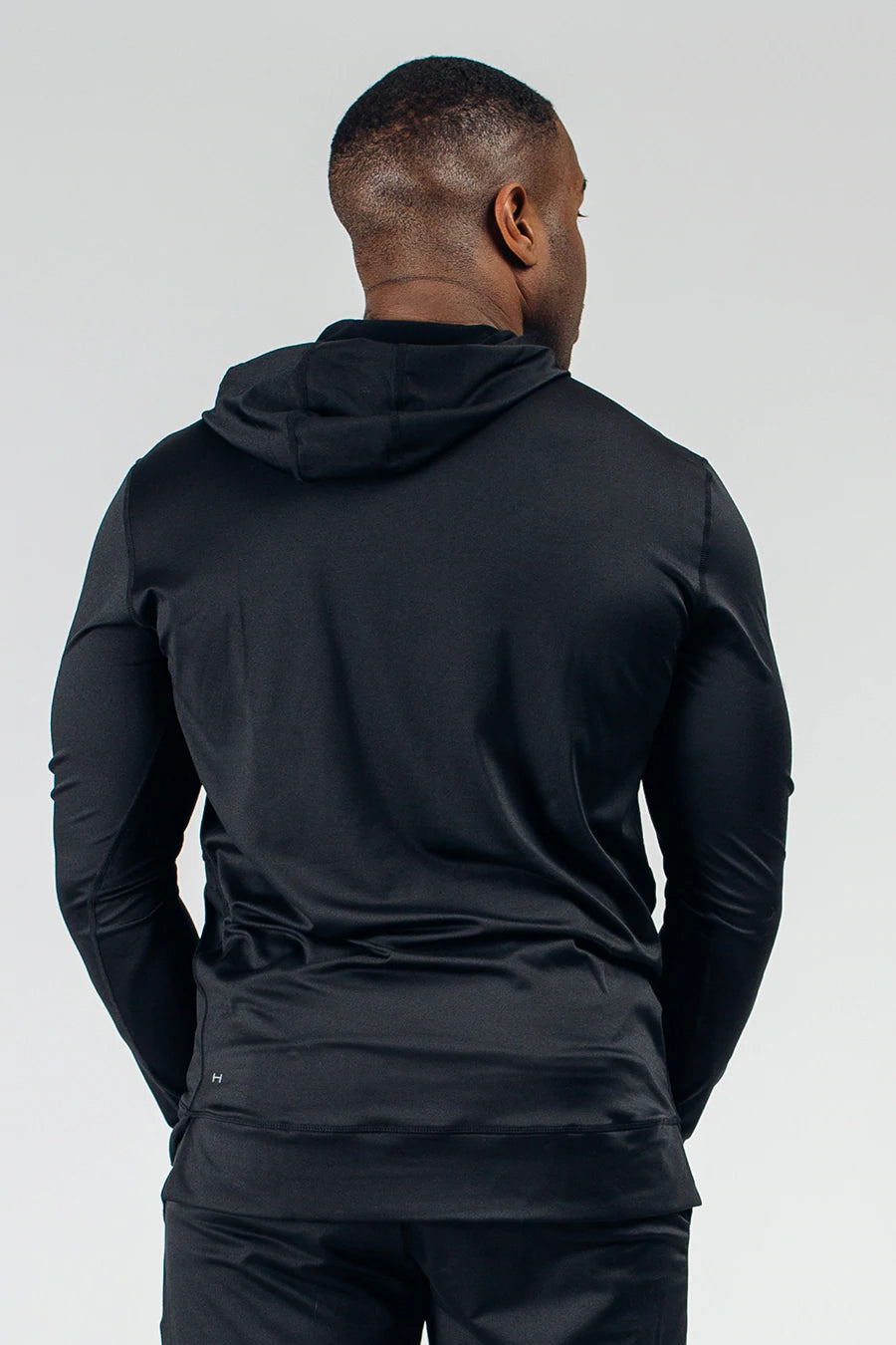 Recover Hoodie - Black - photo from back #color_black