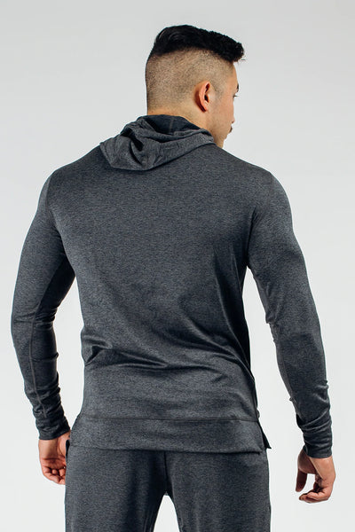 Recover Hoodie - Charcoal - photo from back #color_charcoal