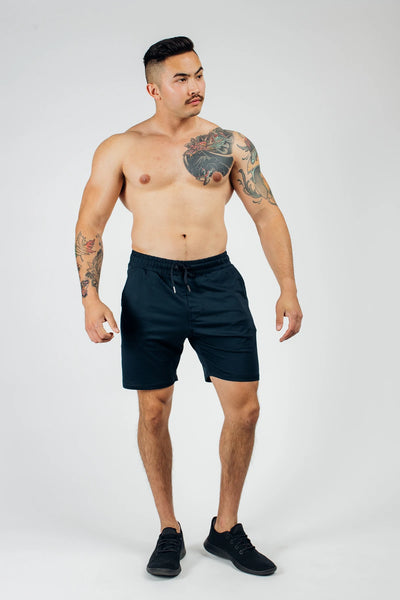 Recover Short - Navy - photo from front #color_navy