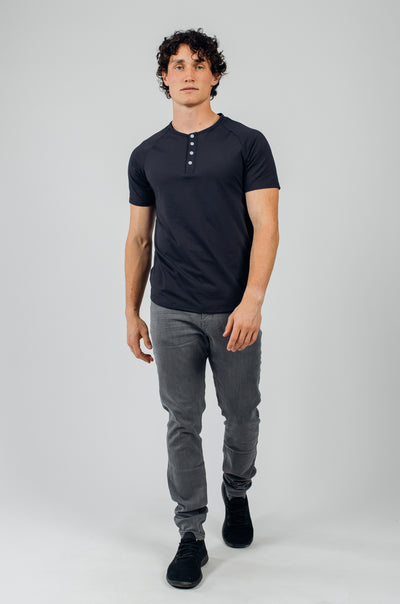 Scout Henley Short Sleeve - Cadet - photo from front #color_cadet