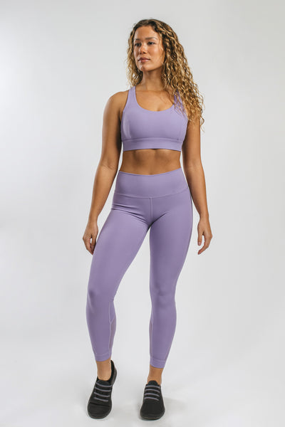 Barbell Sports Bra-Violet - photo from front #color_violet