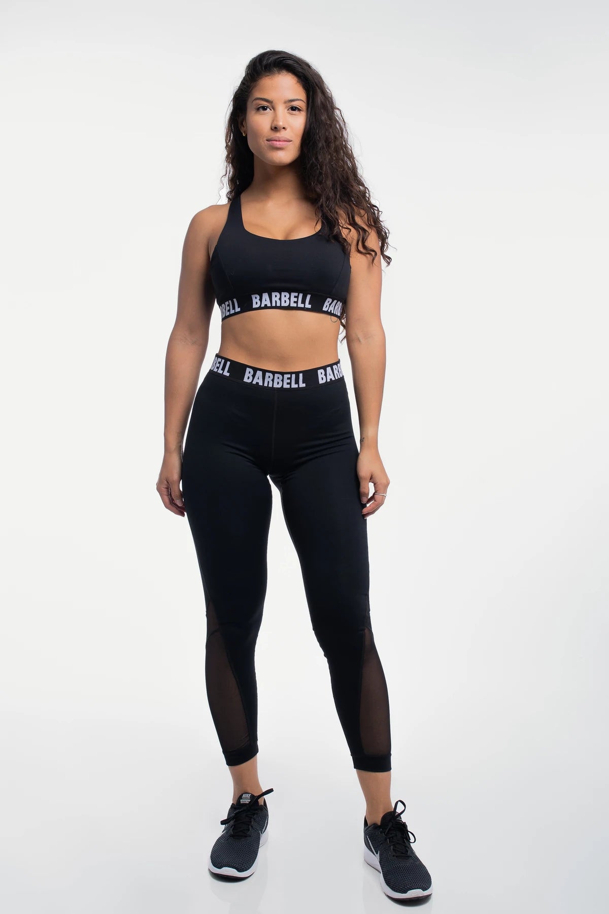 Vented Leggings - Black - photo from front #color_black