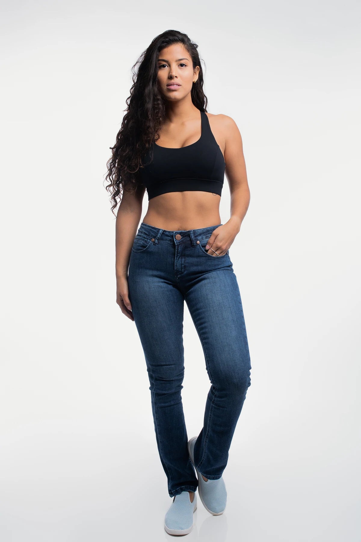 Womens Bootcut Athletic Fit Jeans – Barbell Apparel