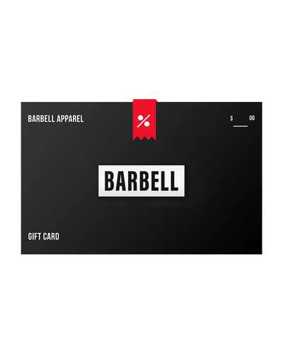 Barbell Gift Card